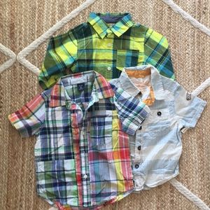 Boys button down shirt bundle